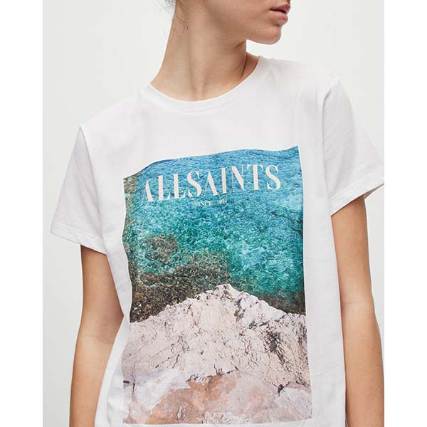 Allsaints Australia Womens Rioni Grace T-Shirt White AU90-162